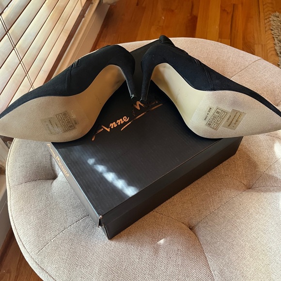 Anne Michelle Pointed Toe 4” Black Stilettos Women's High Heel Boots -Sz. 7 NWOT - Picture 9 of 10